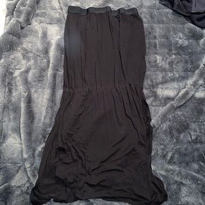 🔴Women’s Double Slit Black Skirt